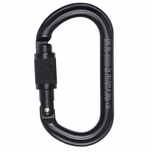 Карабин Petzl Ok Screw-Lock black