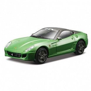 Игровой набор Bburago Ferrari Light and Sound "Ferrari 599 HY-KERS" (18-31110) Green