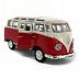 Машинка инерционная Maisto 1:40 Volkswagen Van Samba (21001) cream/red