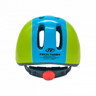 Шлем для роликовых коньков детский Tech Team Gravity 400 2019 green/blue