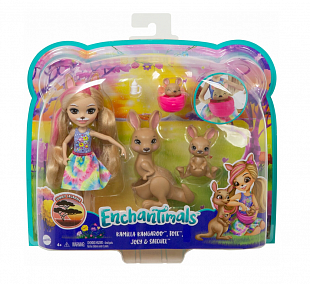 Кукла Enchantimals Камилла Кенгуру GTM31