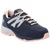 Водонепроницаемые кроссовки женские Jack Wolfskin Cascade Hike Texapore Low W dark blue / pink