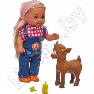 Кукла Evi Love Baby animal farm 12 см. (105737108) calf 