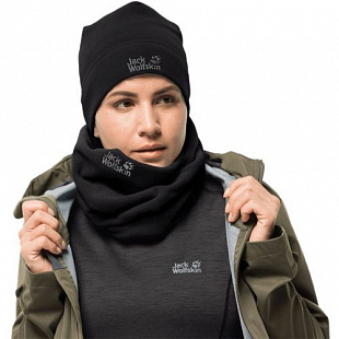 Шарф Jack Wolfskin Real Stuff black 