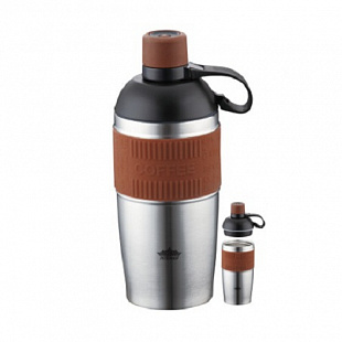 Термокружка Peterhof 0,38 л PH-12437 brown