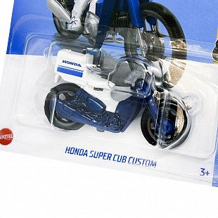 Машинка Hot Wheels Базовой коллекции Honda Super Cub Custom 160/250 (5785 HKK33) mainline 2023