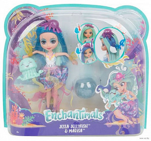 Кукла Enchantimals с питомцем FKV54 FKV57