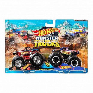 Набор машин Hot Wheels Монстр Трак Взаимное уничтожение Гоночная команда (FYJ64 GTJ50)