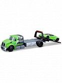 Эвакуатор игрушечный и машинка Maisto International DuraStar Flatbed & Lamborghini Centenario (15055)