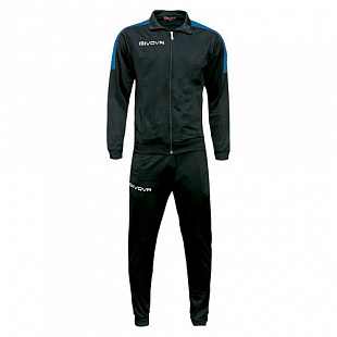 Спортивный костюм Givova Tuta Revolution TR033 black/royal
