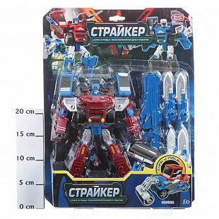 Трансформер Play Smart Страйкер 8129 red