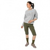 Бриджи женские Jack Wolfskin Kalahari 3/4 Pants Women delta green