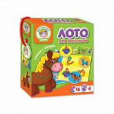 Игра настольная Лото Ферма VT2100-01