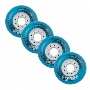 Колеса Powerslide Spinner 80мм/85a 905283/blue 4 шт 