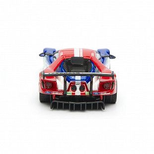 Машинка Bburago 1:32 2017 Ford GT №67 Le Mans (18-41158) blue