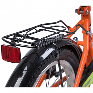Велосипед Novatrack Vector 16" (2019) Orange/Green 163VECTOR.OR9