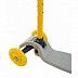 Самокат 3-х колесный Ridex Loop 120/70 мм grey/yellow Самокат 3-х колесный Ridex Loop 120/70 мм grey/yellow