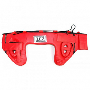 Шлем боксерский Zez Sport HEAD Red