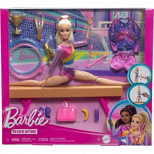 Игровой набор Barbie Гимнастка (HRG52)