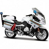 Масштабная модель мотоцикла Maisto 1:18 BMW R1200 RT 8 (32306) white/black