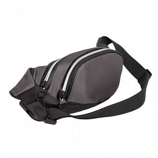 Поясная сумка GRIZZLY MM-916-2 dark grey