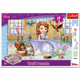 Пазл Принцесса София Чаепитие 31204