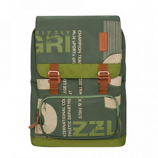 Рюкзак для мальчика GRIZZLY RU-929-1 khaki/olive