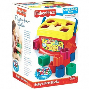 Игрушка Fisher Price Первые кубики малыша K7167