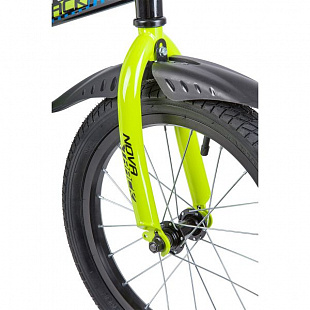 Велосипед Novatrack Flightline 16" (2019) Black/Green 167FLIGHTLINE.BK9