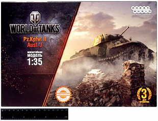 Сборная модель танка Hobby World World of Tanks Pz. Kpfw.II Ausf. J. 1393