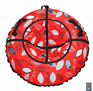 Тюбинг RT Листья 105 см + автокамера red