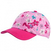 Бейсболка Jack Wolfskin Splash Cap Kids pink tulip allover 1906902-7530