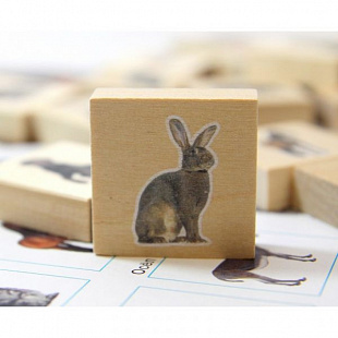 Лото деревянное Десятое Королевство "Домашние и дикие животные" 02667 