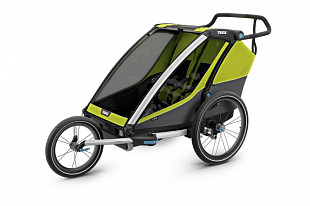 Детская мультиспортивная коляска Thule Chariot Cab2 Chartreuse (10204001)