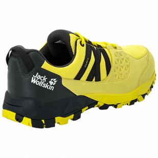Полуботинки мужские Jack Wolfskin Cascade Hike Texapore Low M lime / phantom