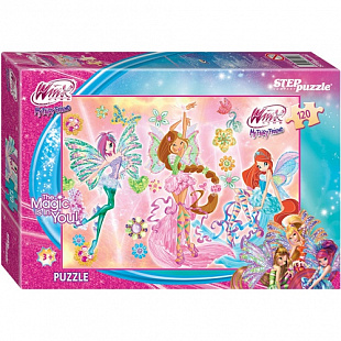 Пазлы Step Puzzle 120 "Winx" (Rainbow) набор 7