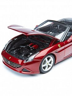 Коллекционная машина Bburago 1:24 Ferrari California T (18-26011) red