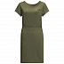 Платье трикотажное женское Jack Wolfskin Travel Dress delta green