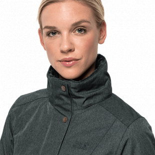 Куртка женская Jack Wolfskin Park Avenue Jacket greenish grey