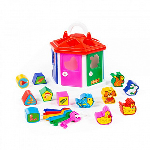 Игрушка Полесье Логический домик (в сеточке) 6196