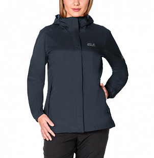 Куртка женская Jack Wolfskin Cloudburst Jacket Women dark blue