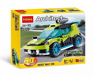 Конструктор Decool Раллийный Автомобиль 3128