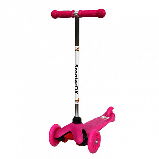 Самокат BabyHit ScooterOK pink