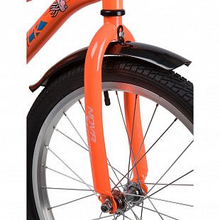Велосипед NOVATRACK 20" NEPTUNE оранжевый (2020)