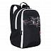 Рюкзак школьный GRIZZLY RB-151-2 /1 black/white