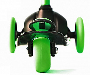 Самокат Y-Scoo RT Trio Diamond 120 Monsters 1 Zoko green 