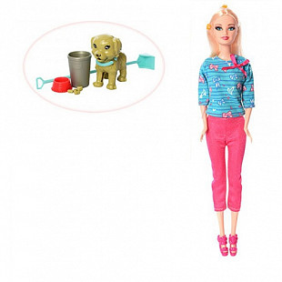 Кукла с аксессуарами CS699-12 Blue/Pink