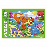 Макси-пазл Рыжий Кот Мир Динозавров ПМ35-6784