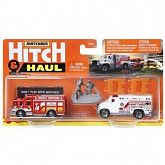Машинка Matchbox Hitch&Haul Fire Rescue Hazard Squad & MBX Ambulance (H1235 HFH87 TPN13) grey