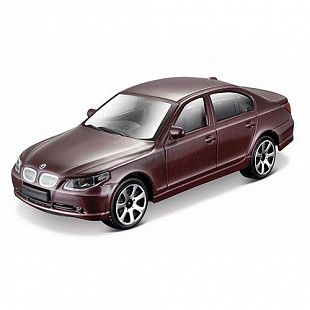 Машинка Bburago 1:43 BMW 545i (18-30000/18-30117) dark red